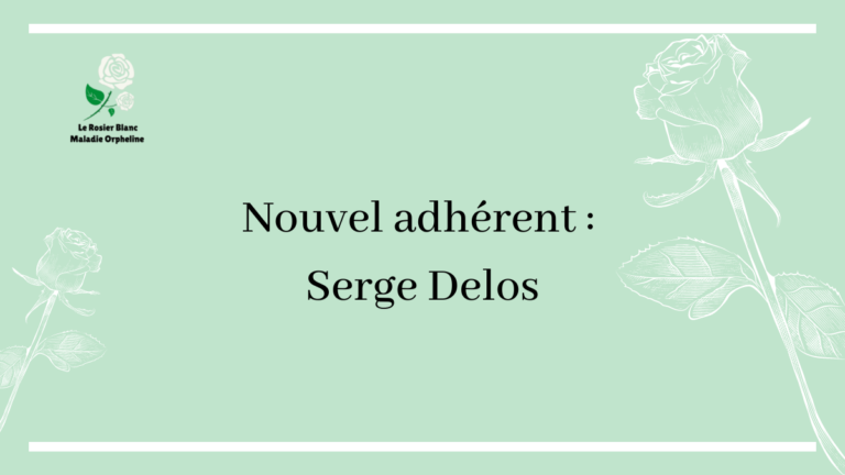 Nouvel adhérent : Serge Delos