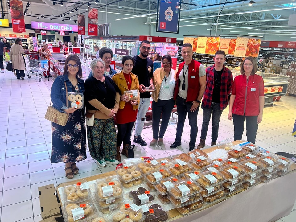 Soutien : Merci au magasin Auchan de Montauban