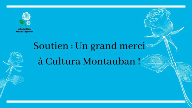Soutien : Un grand merci à Cultura Montauban !