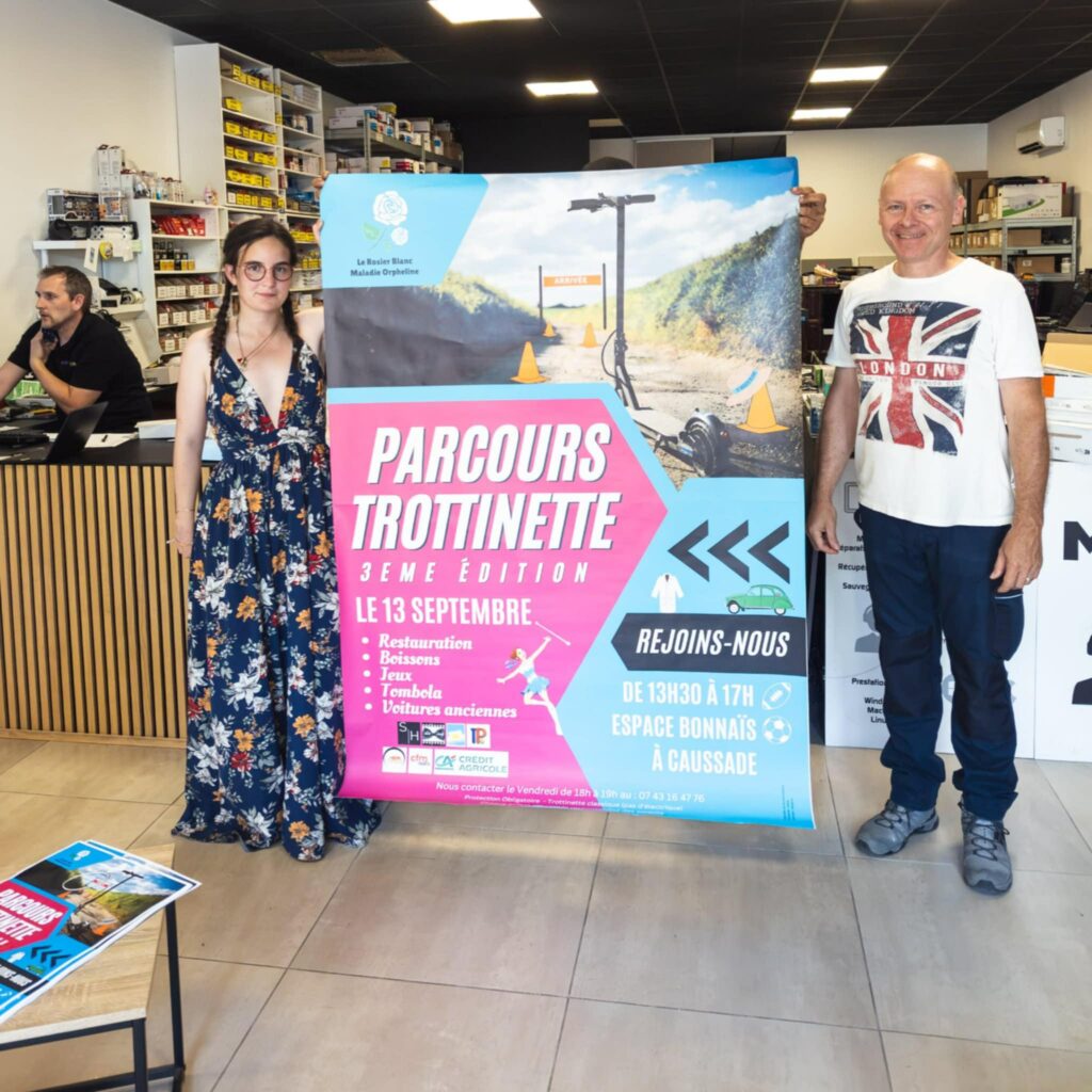 En route pour la 3ᵉ édition du Parcours Trottinette !