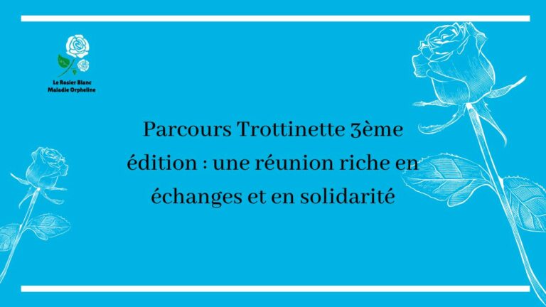 Parcours Trottinette 3ème édition : une réunion riche en échanges et en solidarité