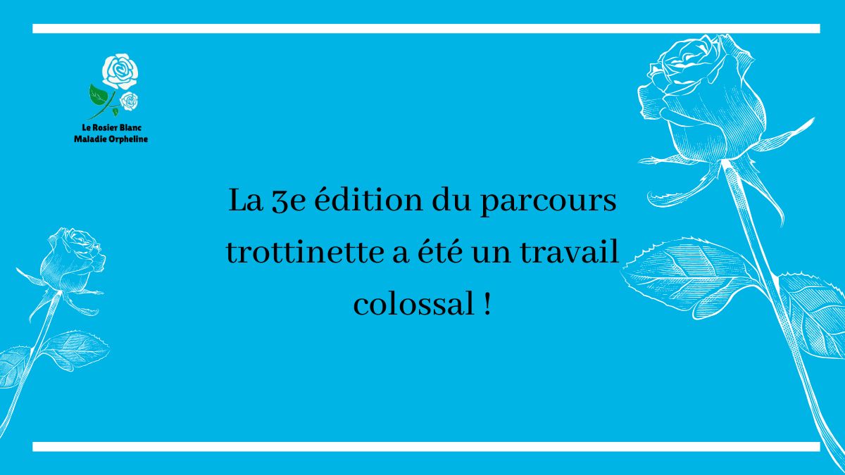 La 3e édition du parcours trottinette a été un travail colossal !