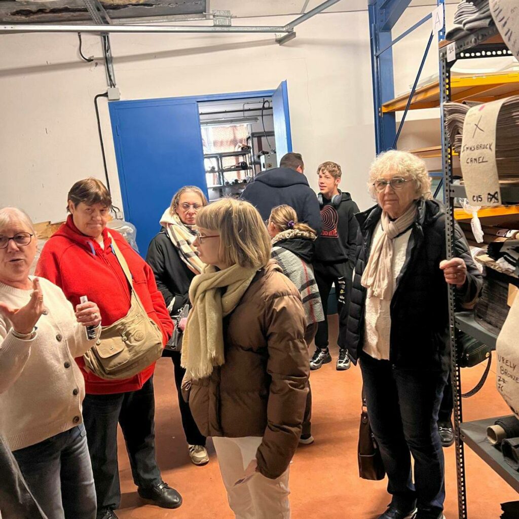 Visite de la chapellerie Crambes à Caussade