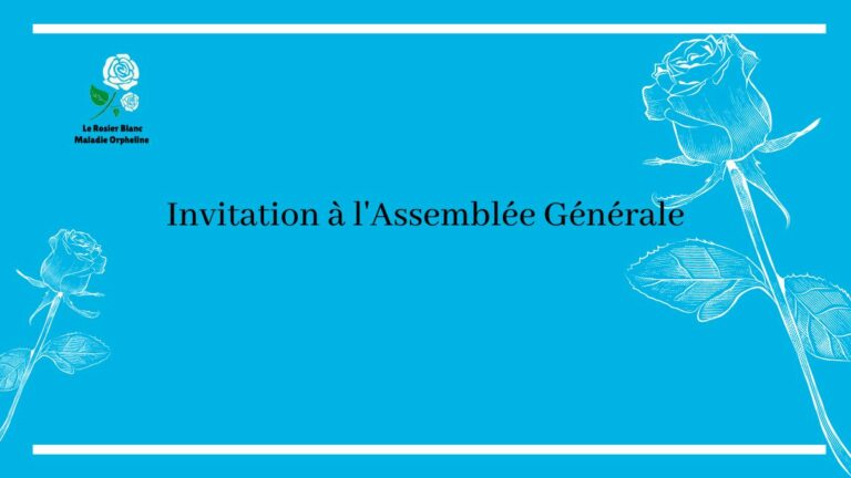 Invitation à l'Assemblée Générale
