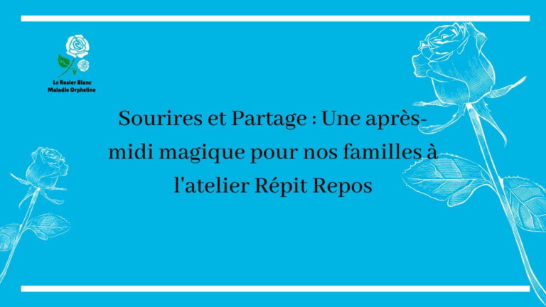 Sourires et Partage : Une après-midi magique pour nos familles à l'atelier Répit Repos