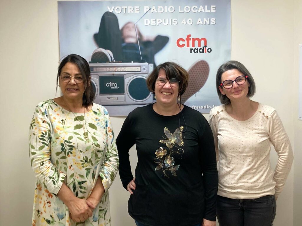 L'Association Le Rosier Blanc sur les ondes de CFM Caylus : un grand merci pour l'accueil !