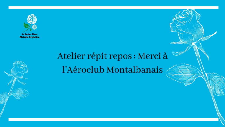 Atelier répit repos : Merci à l'Aéroclub Montalbanais.